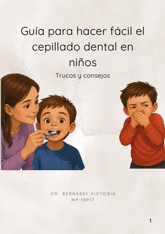 Portada del ebook Ideas prácticas para lograr cepillar los dientes a los más chicos de la casa